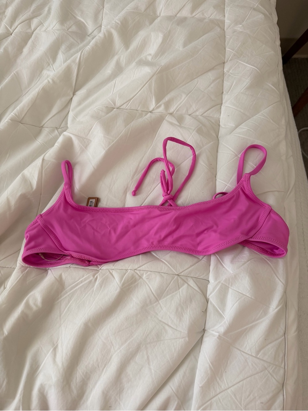 SKIMS Micro Scoop Bikini Top